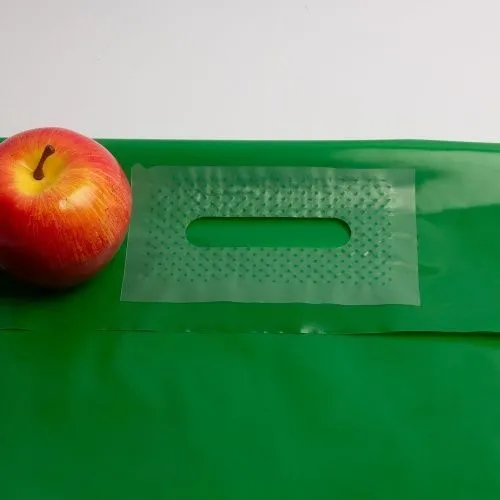 Пакет 40х50х3.5, ПВД, 70 мкм, зеленый