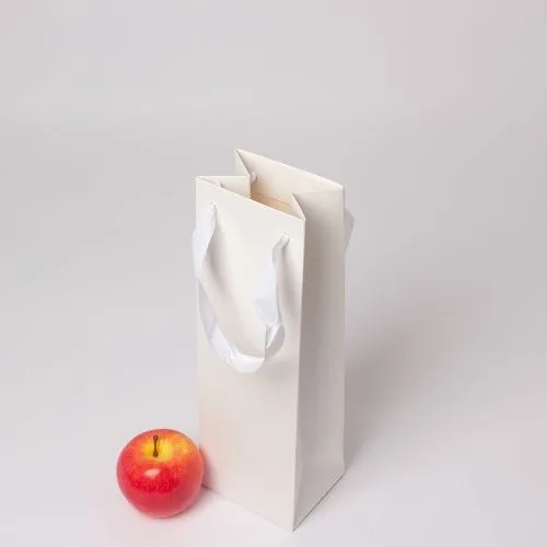 Пакет 11x34x9, белый, лента, картон VIP