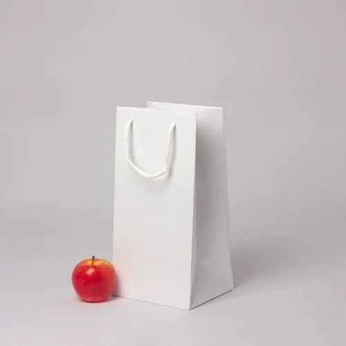 Пакет 17x35x15, белый, меловка