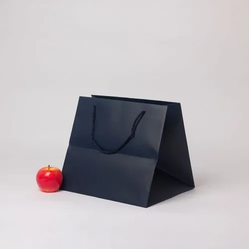 Пакеты, 33x30x28, тёмно-синий матовый