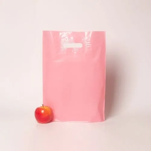 Пакет 30х40х3, ПВД, 70 мкм, розовый