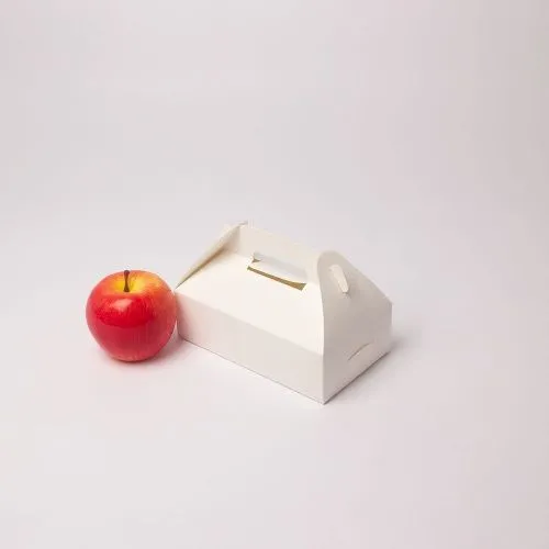 Коробка сундучок 17x5x10, белый, картон