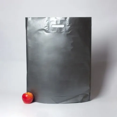 Пакет 50х60х4, ПВД, 70 мкм, серебро