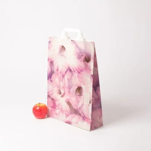 Сумка 30x42x10, Гладиолусы, матовая