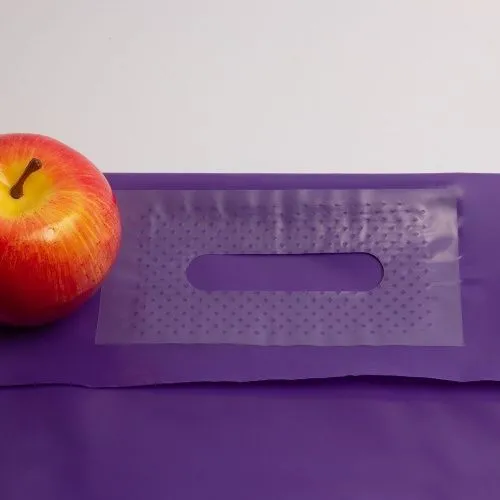 Пакет 30х40х3, ПВД, 70 мкм, фиолетовый