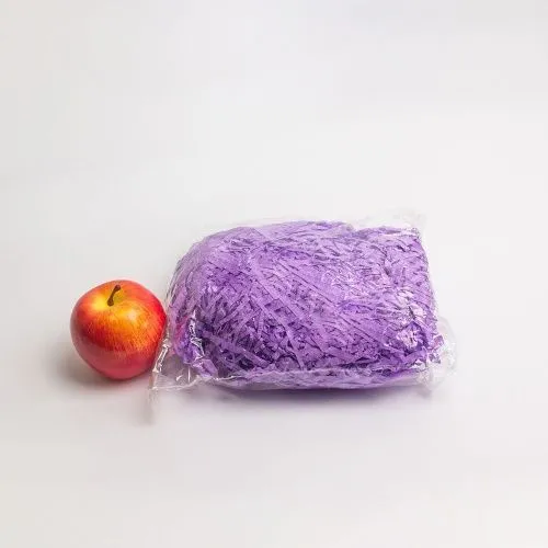 Наполнитель бумажный волна, сиреневый