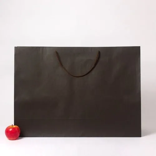 Пакет 70x50x20, шоколадный, плотный крафт