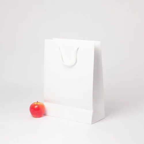 Пакет 30x40x13, белый, меловка