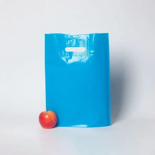 Пакет 30х40х3, ПВД, 70 мкм, голубой