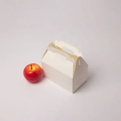 Коробка сундучок 17x9x10, белый, картон