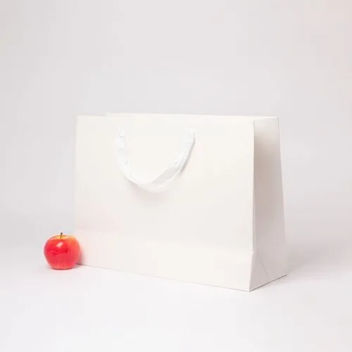 Пакет 47x34x16, белый, лента, картон VIP