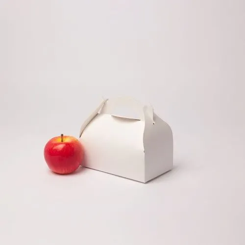 Коробка сундучок 17x5x10, белый, картон