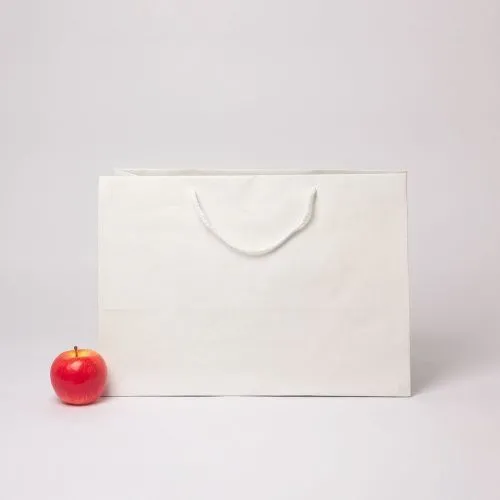 Пакет 45х32х25, белый, плотный крафт