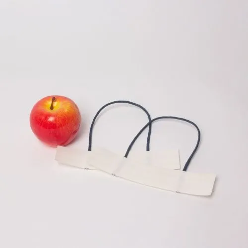 Ручки из бумажного шпагата, цвет - синий