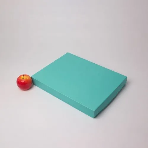 Коробка крышка-дно 40x5x30, тиффани, картон