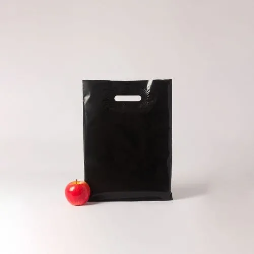 Пакет 30х40х3, ПВД, 70 мкм, черный