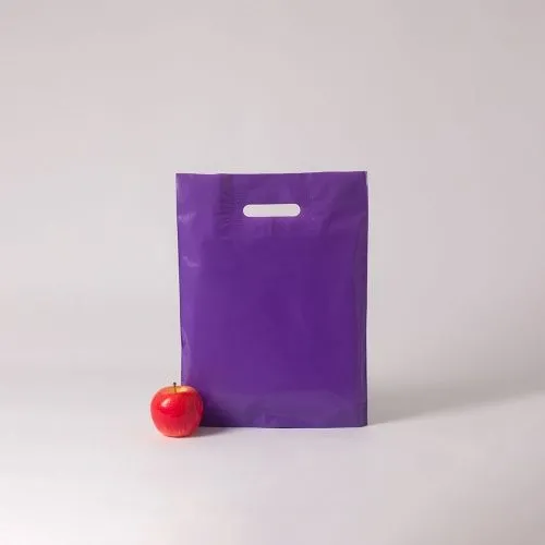 Пакет 30х40х3, ПВД, 70 мкм, фиолетовый