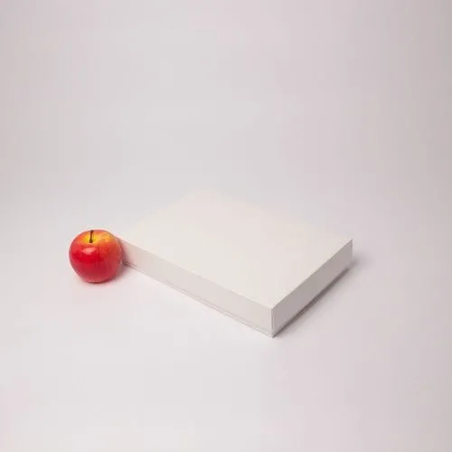 Коробка крышка-дно 30x5x20, белый, картон