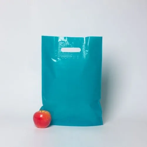 Пакет 30х40х3, ПВД, 70 мкм, бирюзовый
