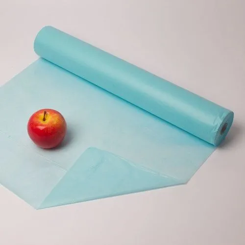 Бумага упаковочная тишью, голубая, в рулонах 50 х 143 м