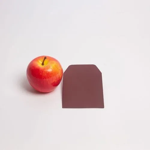 Конверт комплиментарный 9х10, бордо, меловка