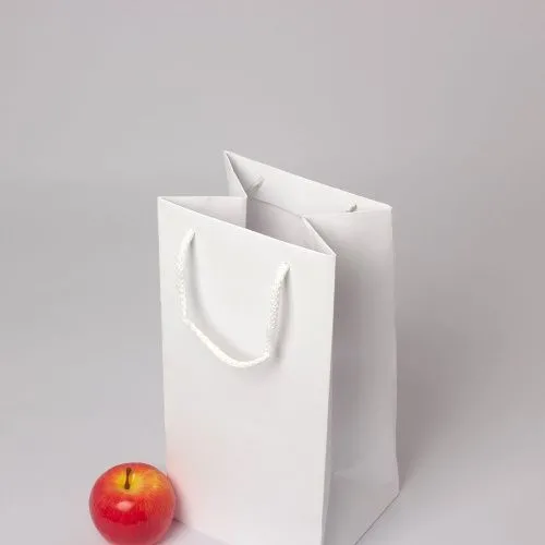 Пакет 17x35x15, белый, меловка