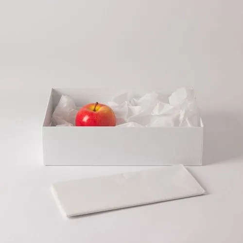 Бумага упаковочная тишью, белая, в листах 50 х 65см х 10шт