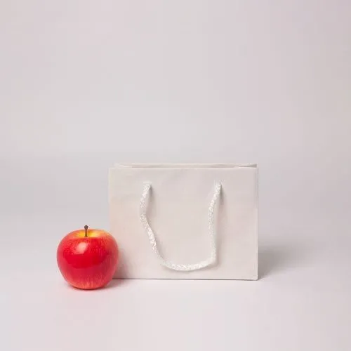 Пакет 20х15х8, белый, плотный крафт