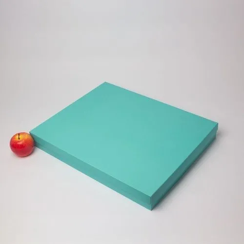 Коробка крышка-дно 50x6x40, тиффани, картон