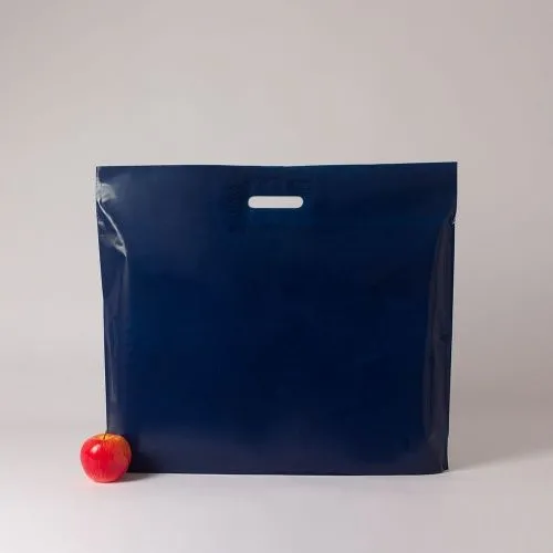 Пакет 60х50х4, ПВД, 70 мкм, темно-синий