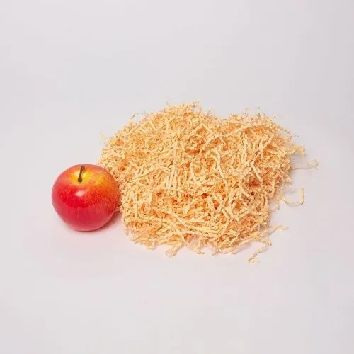 Наполнитель бумажный волна, персиковый