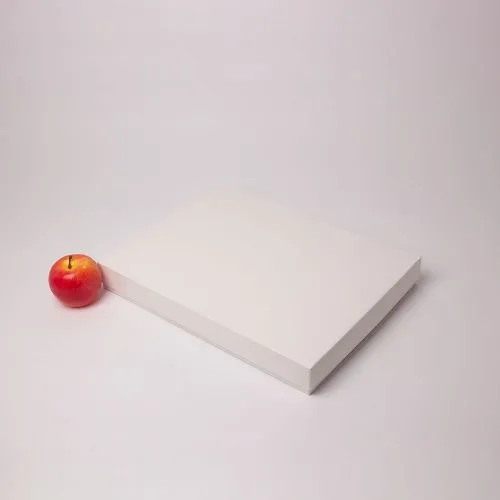 Коробка крышка-дно 40x5x30, белый, картон