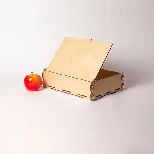 Коробка для хранения из фанеры 29х6х19 (1шт)