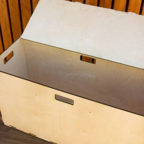 Коробка для хранения из фанеры 100х55х55