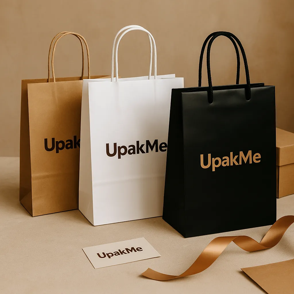 Изготовление бумажных пакетов с логотипом — технологии, дизайн и качество от UpakMe